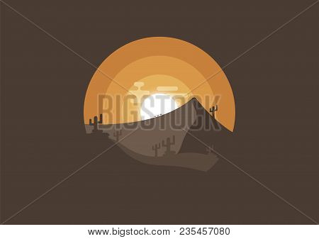 Ramadan. Illustration Of The A4 Format On The Theme Of Ramadan And The East