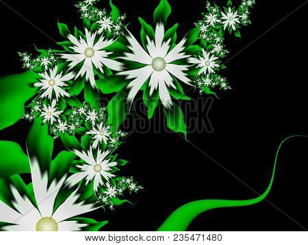 Beautiful Background For Creating Business Cards.
Floral Original Template With Place For Text.
Frac