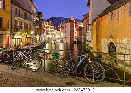 Annecy, Called Venice Of The Alps, France