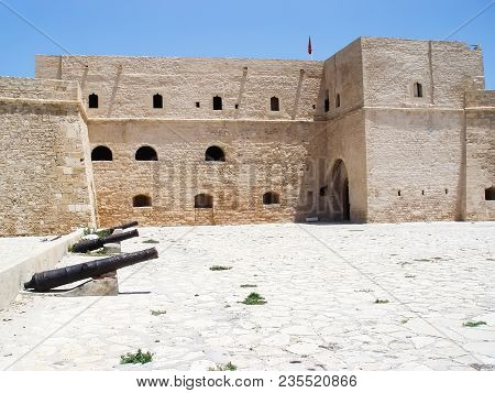 Turkish Fortress Of Bordj El Kebir In Mahdia. Tunisia