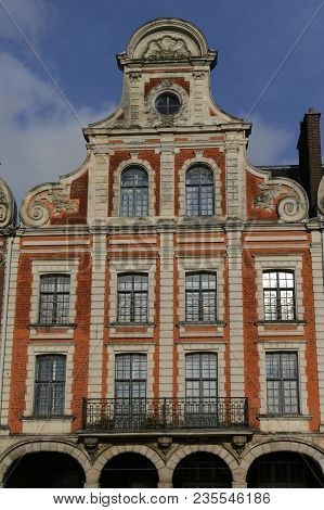 Old Buildings Around The Grand Place In The French Arras
