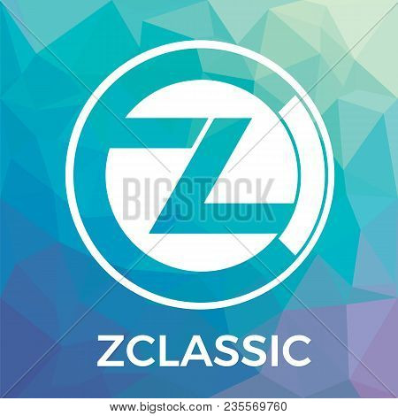 Zclassic (zcl) Vector Logo. A Decentralized Technology That Offers Privacy And Selective Transparenc