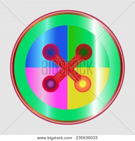 Bright Children's Button