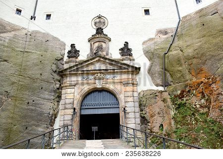 Konigstein Fortress German: Festung Konigstein , The Saxon Bastille, Is A Hilltop Fortress Near Dres
