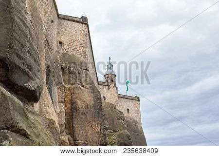 Konigstein Fortress German: Festung Konigstein , The Saxon Bastille, Is A Hilltop Fortress Near Dres