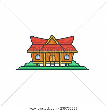 Kajang Leko - Jambi Traditional House, Indonesia