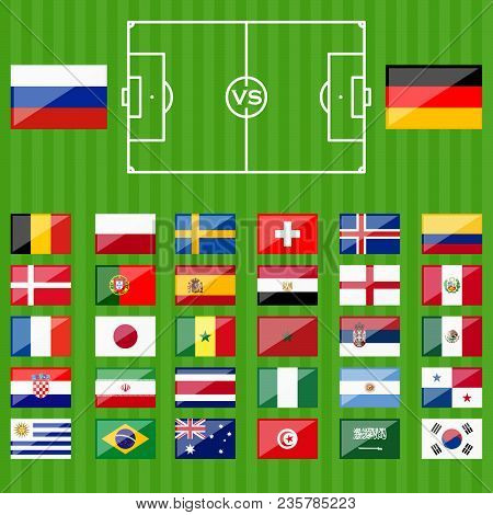 Russian Soccer Game National Teams