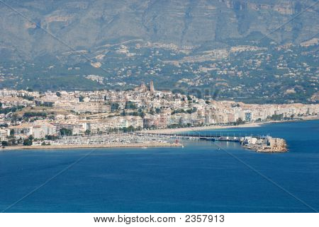 Näkymät Costa Blanca Espanja Altea