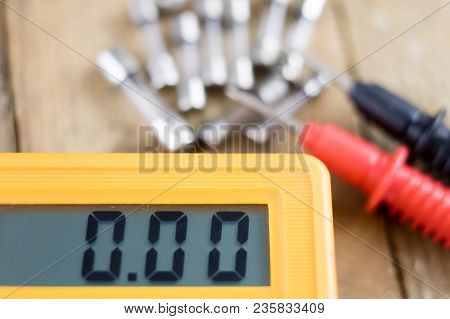 Fuse For Devices And Electrical Receivers. Accessories And Spare Parts For Electronics.