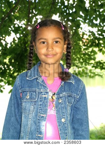 Menina no Parque