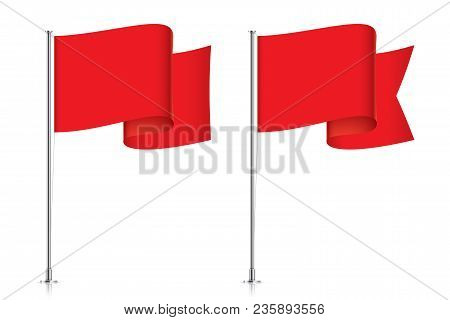 Red Flag Templates. Vector & Photo (Free Trial) | Bigstock