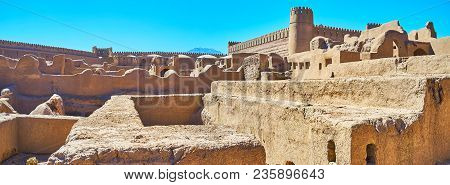 Rayen Citadel Is One Of The Largest Ancient Adobe Structures In The World, Located In Kerman Provinc