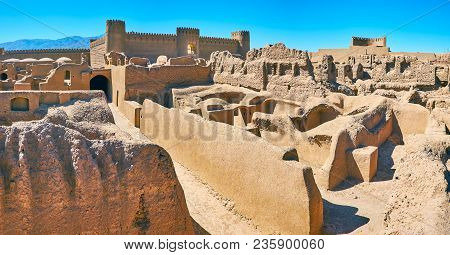 Rayen Deserted Citadel Is The Perfect Example Of The Ancient Defensive Architecture, Kerman Province