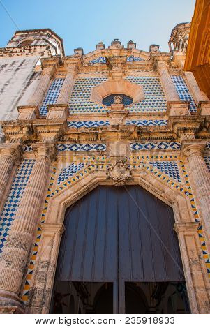 San Francisco De Campeche, Mexico: View Of The Former San Jose Cathedral. It Was The Main Temple Of 