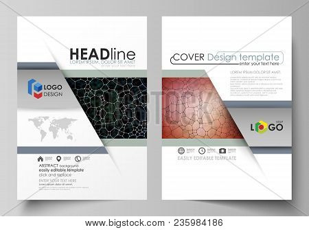 Business Templates For Brochure, Magazine, Flyer, Booklet Or Annual Report. Cover Design Template, E