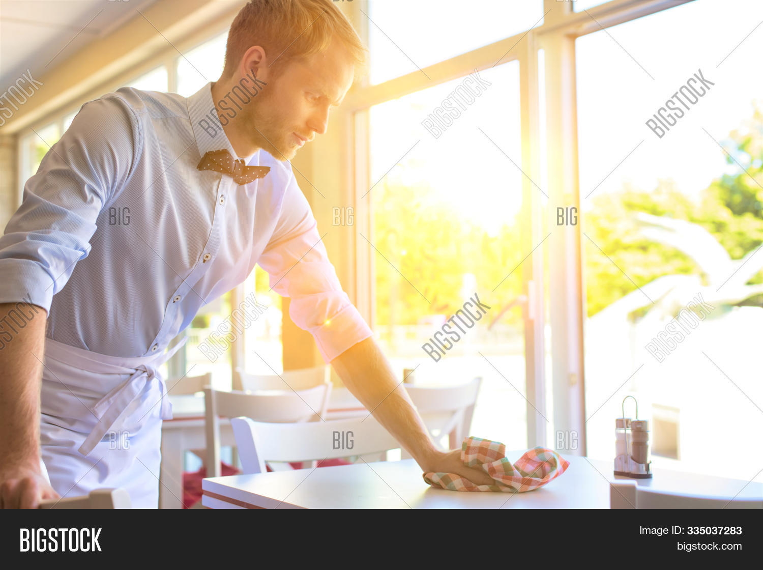 Clean Restaurant Table