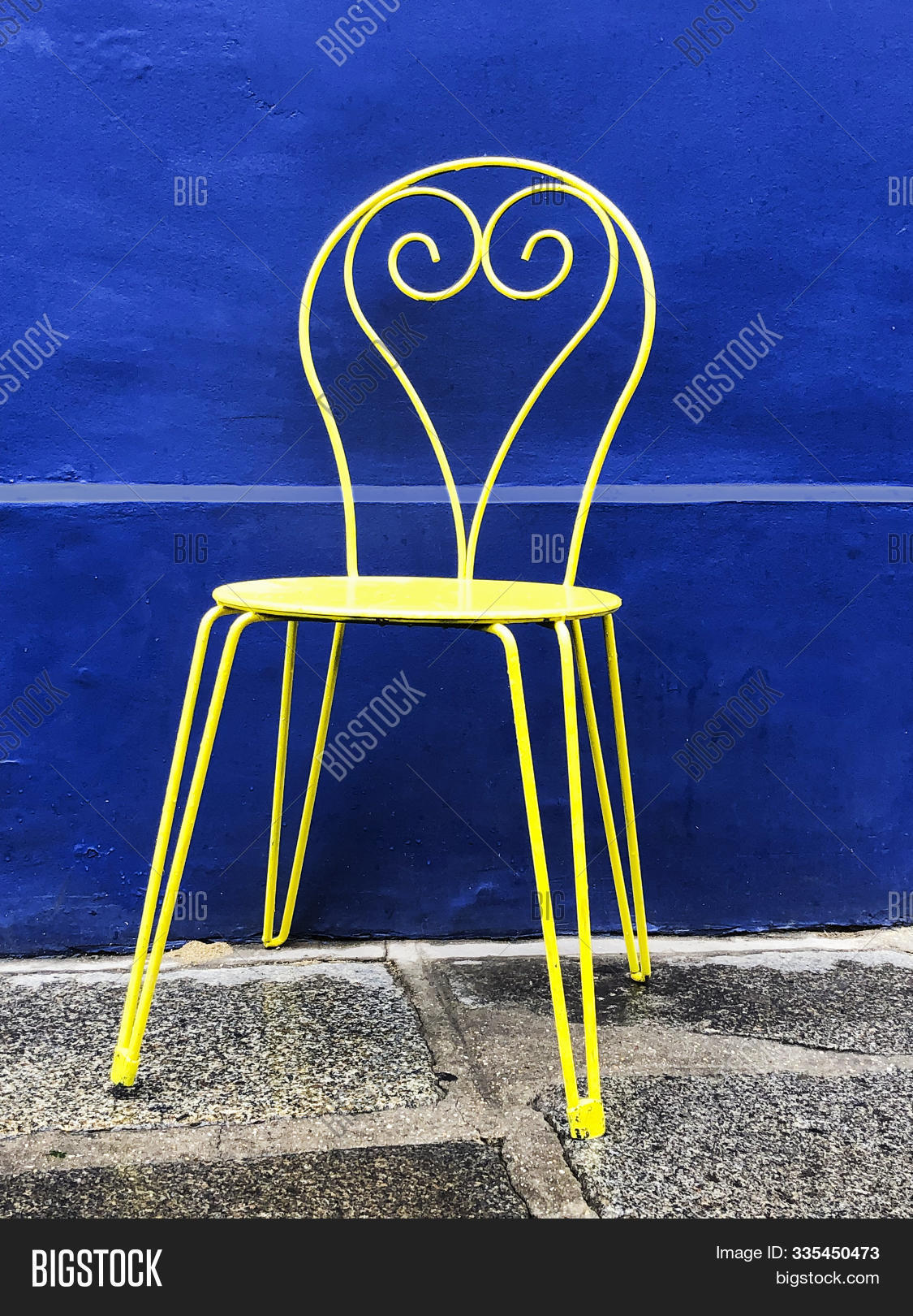 Bright Yellow Chair Image & Photo (Free Trial) Bigstock