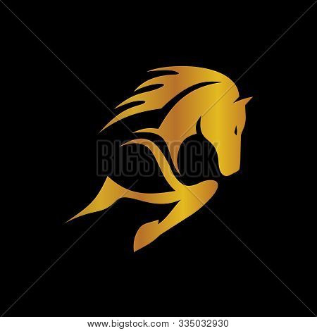 Horse Silhouette Logo, Horse Icon Logo Vector