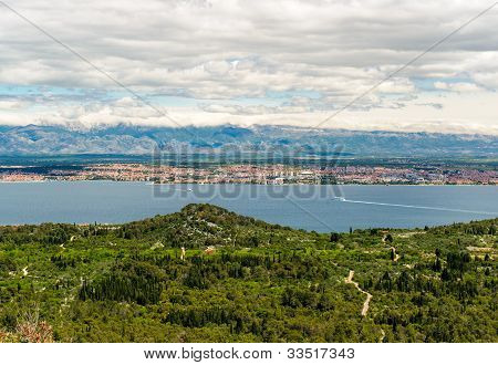 Smuk natur landskabet Se fra St. Michele Fortess i Kroatien