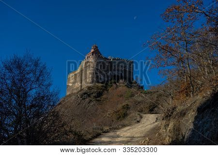 Autumnal Landscape In Georgia