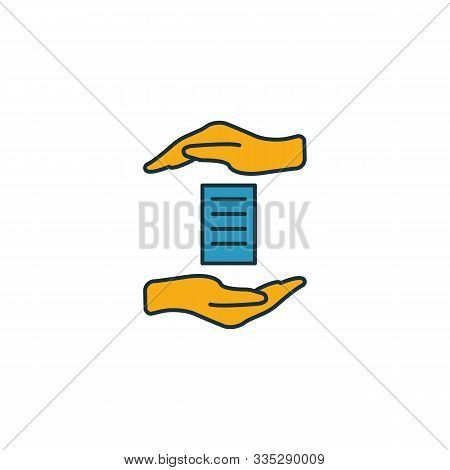 Commitment Icon. Outline Filled Creative Elemet From Business Management Icons Collection. Premium C
