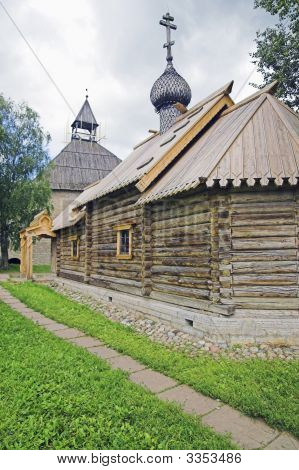 Russisch blokhuis kerk