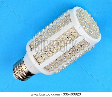 Led Tube Lamp At Dry Sunny Summer Day
