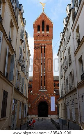 The Saint-michel Des Batignolles Is A Catholic Church Located In The 17th Arrondissement Of Paris.