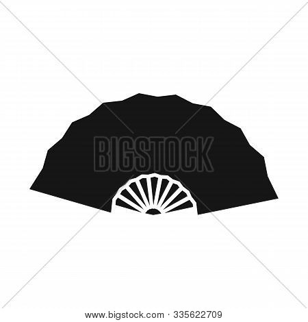 Vector Illustration Of Fan And Oriental Symbol. Collection Of Fan And Cool Stock Vector Illustration