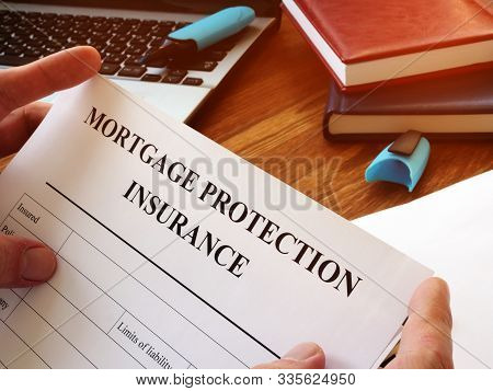 Mortgage Protection Insurance Mpi Application Form For Signing.