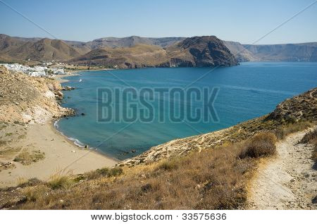 Afsondret strand