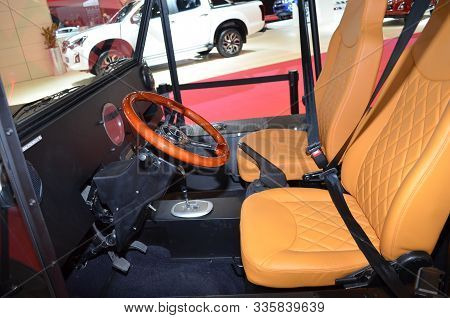 Paris, France - October 02, 2018: Moke At Paris Motor Show