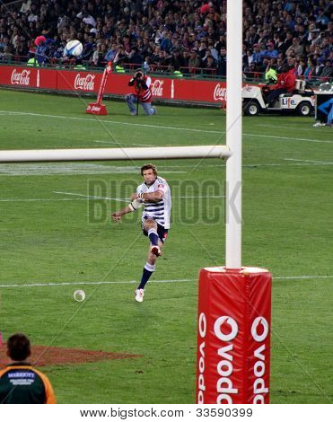 Rugby Peter Grant Kick Stormers Sydafrika 2012