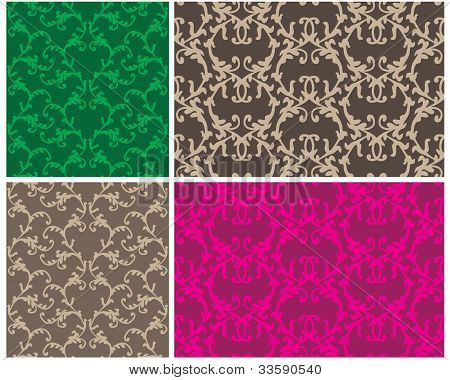 to elegante seamless patterns