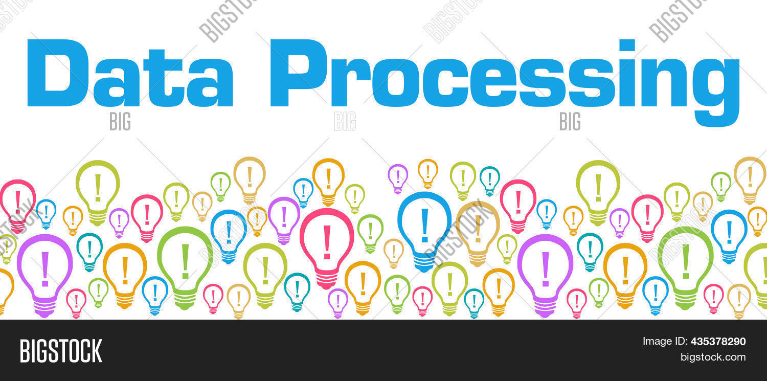 Data Processing Text Image & Photo (Free Trial) | Bigstock