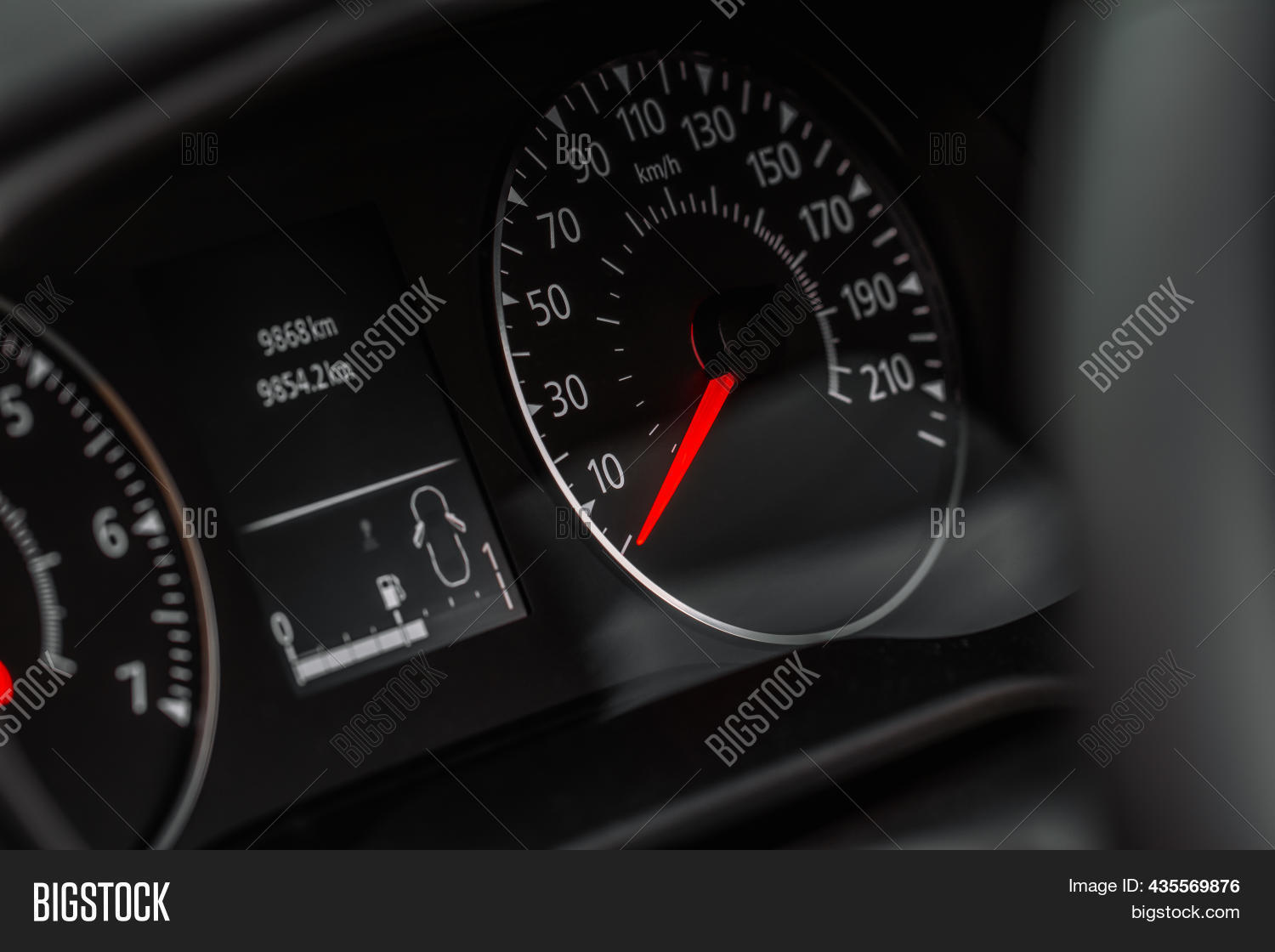 Close View Speedometer Image & Photo (Free Trial) Bigstock