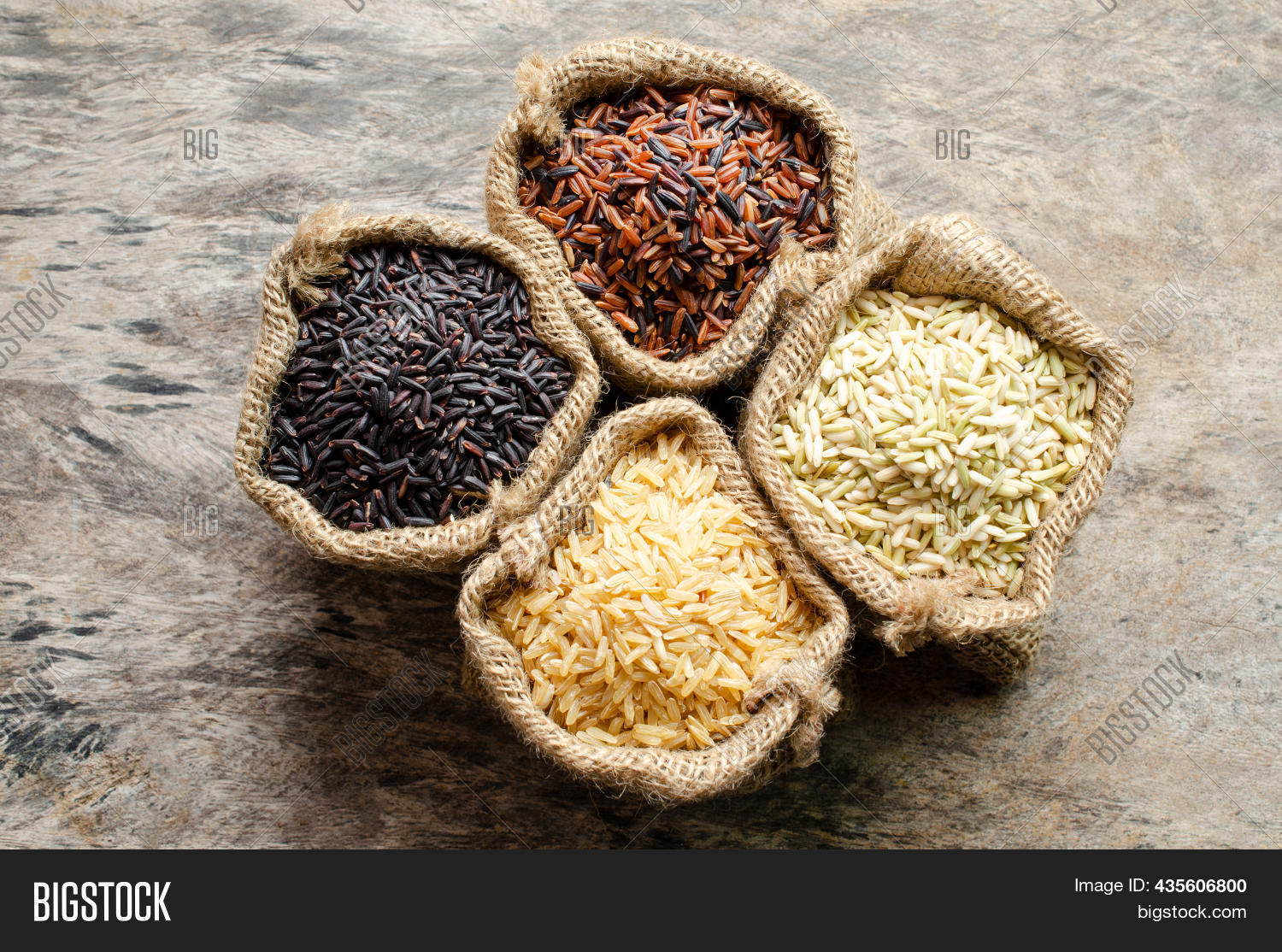 Four Kinds Dry Organic Image & Photo (Free Trial) | Bigstock