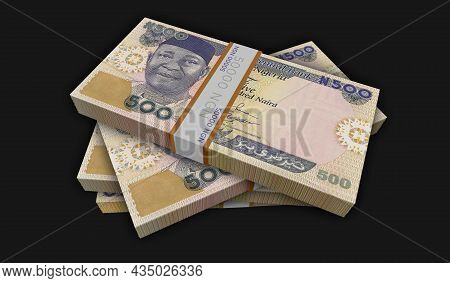Nigerian Naira Money Banknotes Pack Illustration