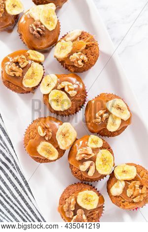 Dried Banana Chips Fried In Coconut Oil.