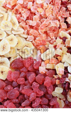 Dried Banana Chips Fried In Coconut Oil.
