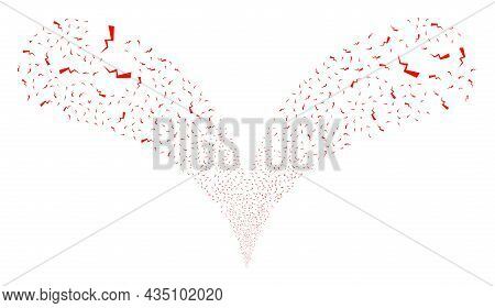 Electric Strike Double Fireworks Fountain. Electric Strike Explosion Double Fountain. Object Fountai