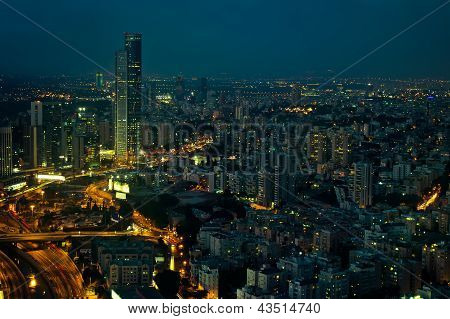 Ville de nuit.
