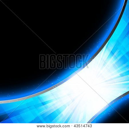 Backround tech bleu vif