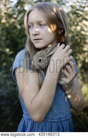Girl And Rabbit