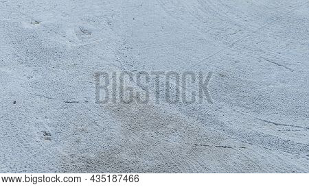 Corrugated Metal Sheet Texture Background. Texture Of Brown Metal Profiled Sheet Fence Decking. Faci