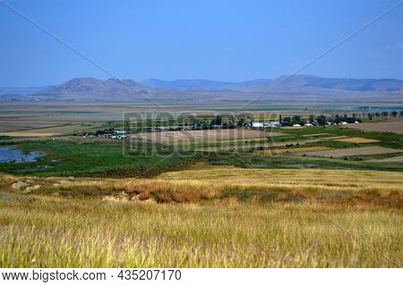 The Plateau Of Central Dobrogea, With Gentle Valleys And Heights With Altitudes Descending Below 200