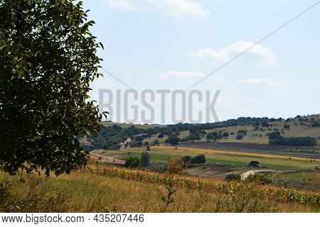 The Plateau Of Central Dobrogea, With Gentle Valleys And Heights With Altitudes Descending Below 200