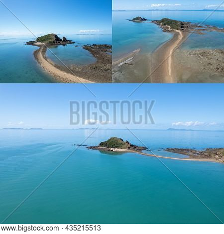 Islands You Can Walk To With Long Sand Banks At Low Tide. Red Cliff Islands, Finlaysons Point, Seafo