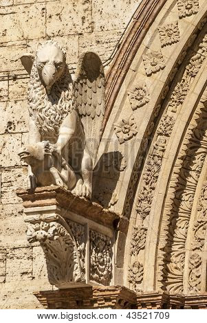Perugia - patsas Gryphon