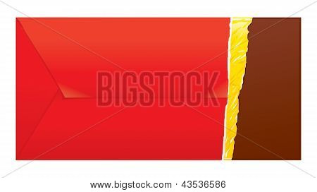 Choco invitations. Back side.